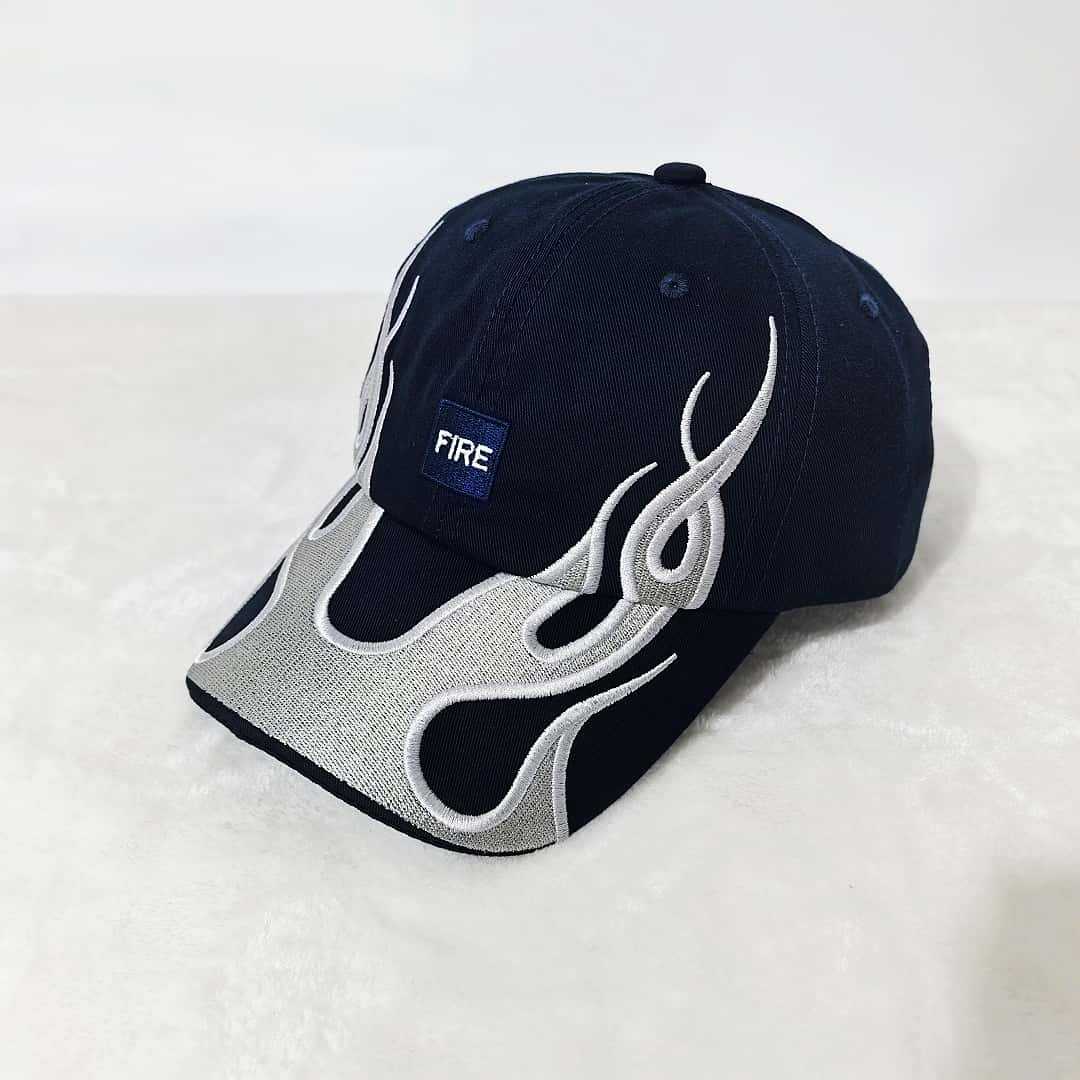 American Retro Hip-hop Style Multi-color Flame Baseball Cap, Simple And Fashionable Patch Letter Baseball Cap, Street Versatile Casual Hat photo 7