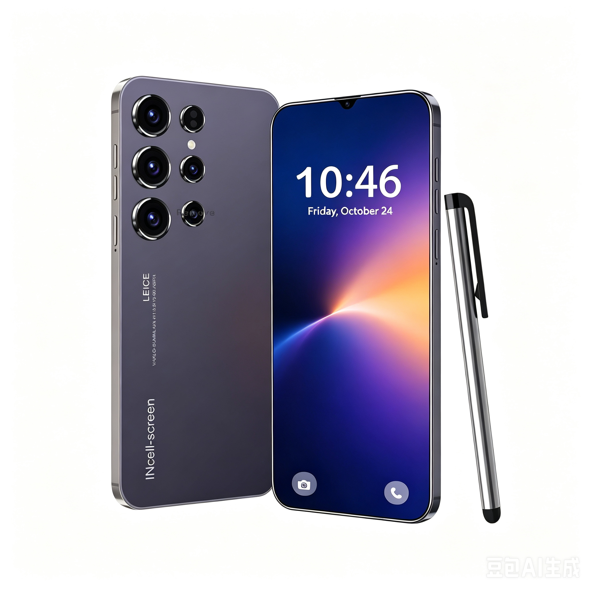 C25 Unlocked Phone, 128GB Smartphone  5G Android 14.0 Cell Phones 6.3HD 6800mAh Dual SIM Dual Standby photo 7