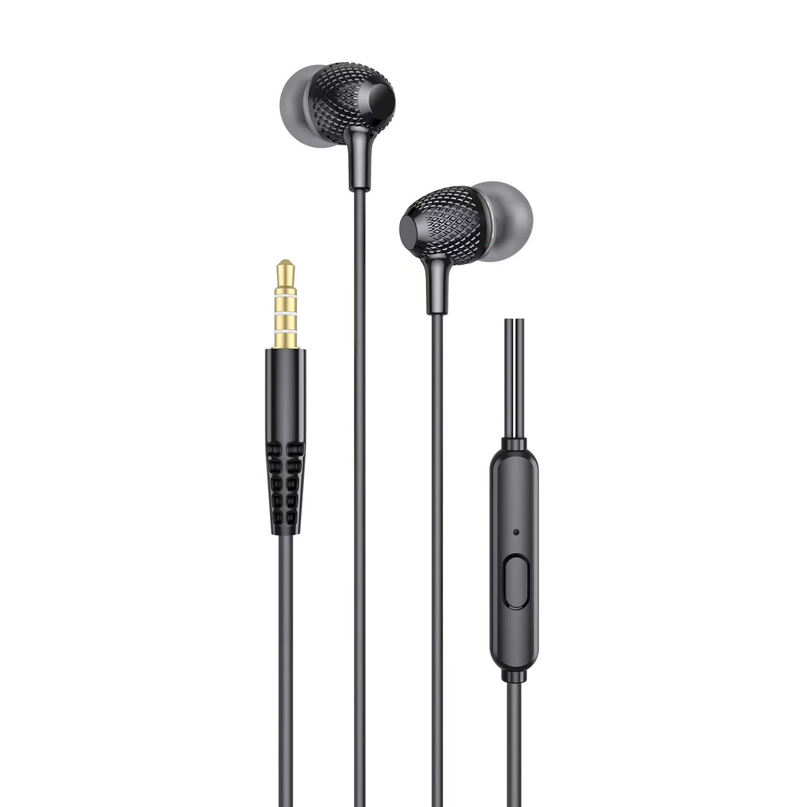 KP-241 Best-selling Wired In-ear Headphones With 3.5mm Jack Features High Sound Quality High Volume And Low Latency Ideal For Music And Gaming In Stock photo 1