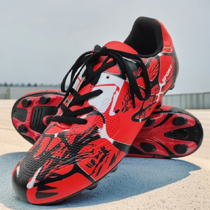 36-45 Football Shoes Sneakers Men Women,Low Top Spike Cleats Football Boots Youth Kids,Soccer Athletics Training Shoes Boys Girls,Unisex photo 2