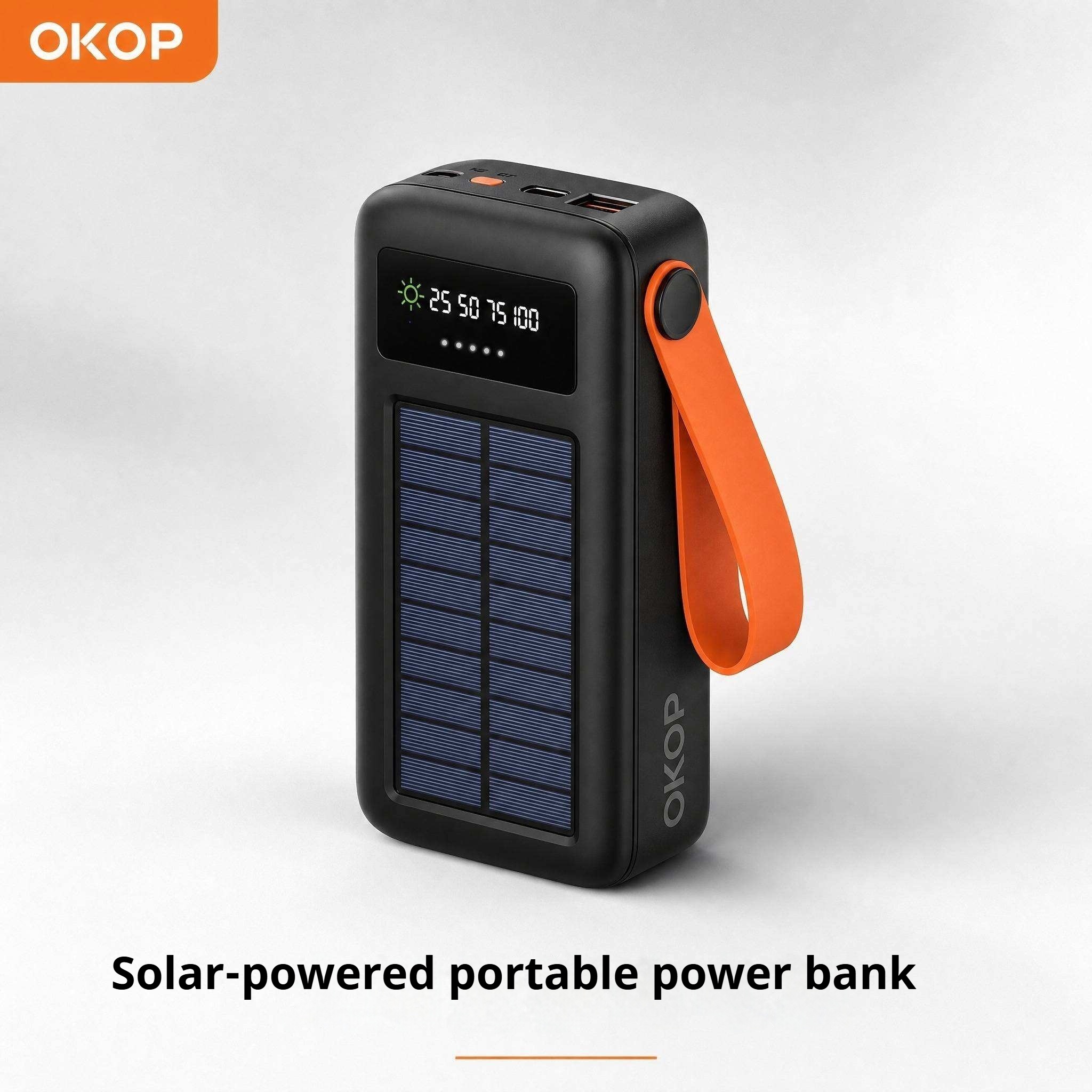 KP-721 Best-selling 30,000mAh High-Capacity Portable Power Bank With Handle And Digital Battery Display Factory Direct Shipping photo 5