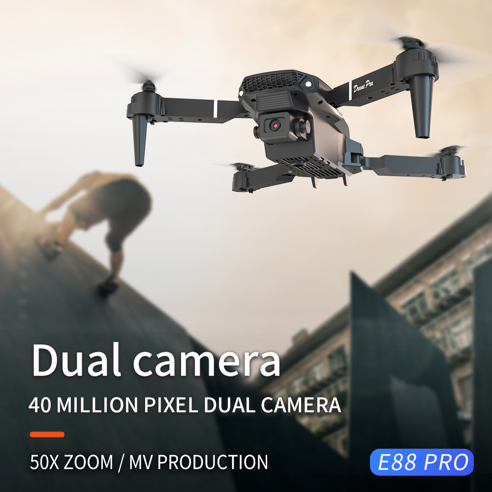 E88Pro Dual Camera Dual Electric Drone photo 5