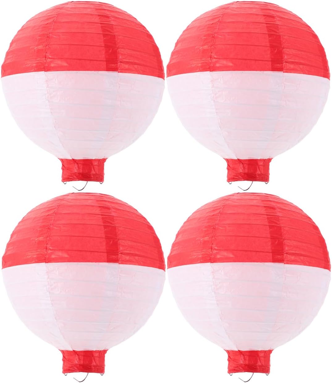 Fishing Bobber Decorations 4 Units, 7.87 Inch Ocean Themed Hanging Paper Lanterns For Birthday Party And Coastal Decor photo 1