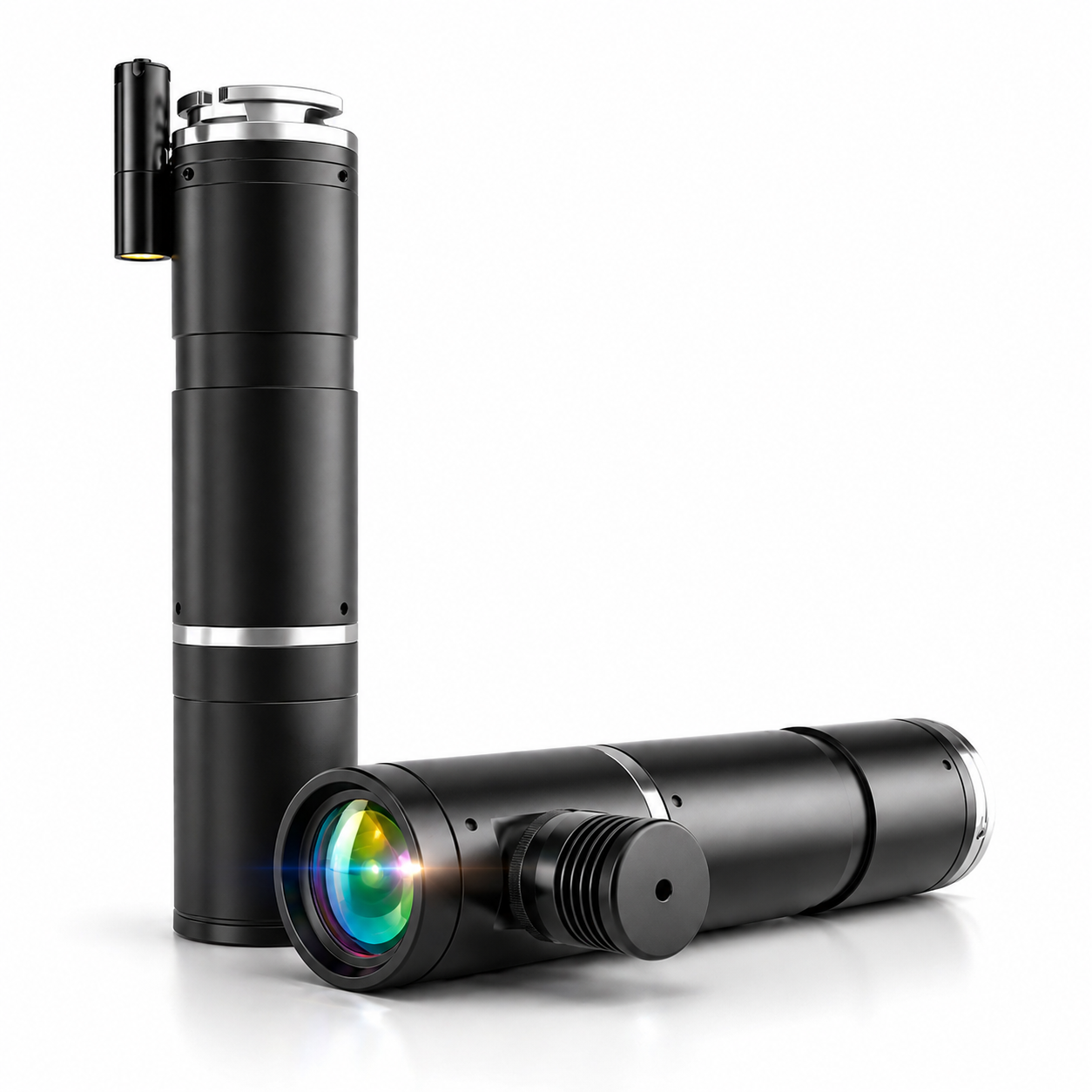 High Precision Pomeas 4K Microscope Lens 0.68x-5x Continuous Zoom Lens For Machine Vision System Digital Optical Measuring photo 1