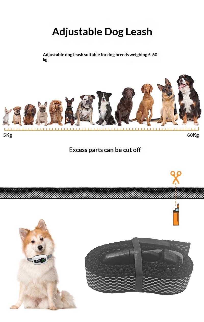 Smart Vibration Anti-Bark Dog Training Collar, IP67 Waterproof photo 5