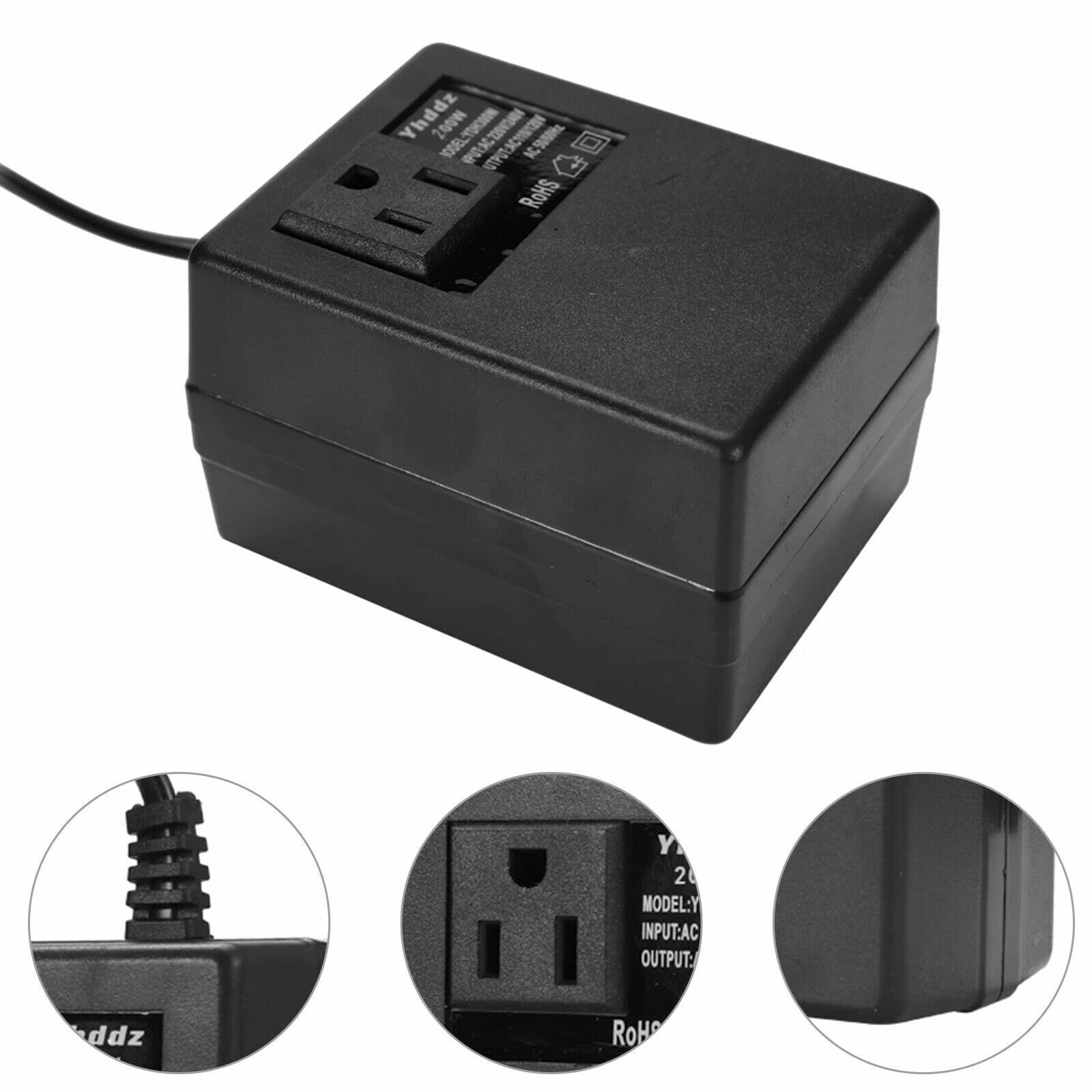 200W Power Voltage Converter Transformer Step-Down 220V 240V To 110V 120V photo 8