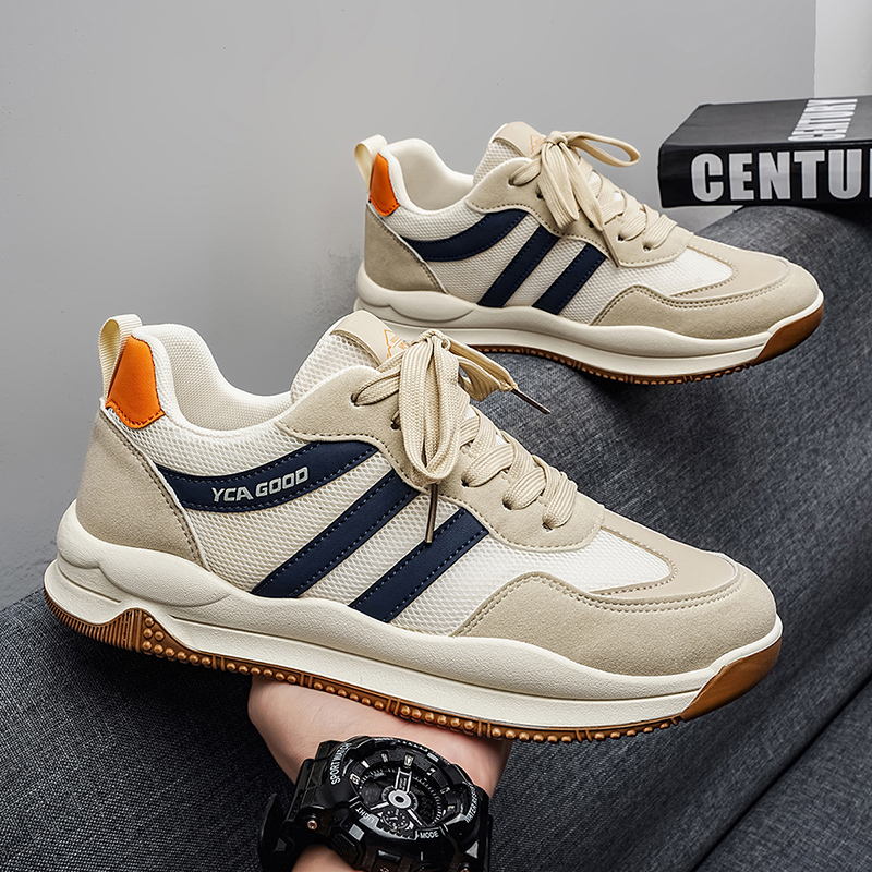 Men's Wide Toe Cortez-style Sneakers, Extra Wide Shoes For Wide Feet & High Instep, Soft Mesh Casual Trainers photo 2