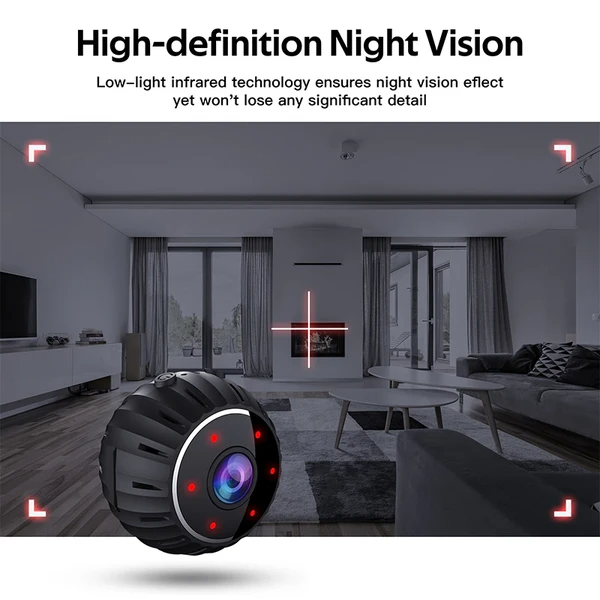 Mini Hidden Spy Nanny Camera Wireless Nanny Cam WiFi Home Security HD 1080P DVR photo 1