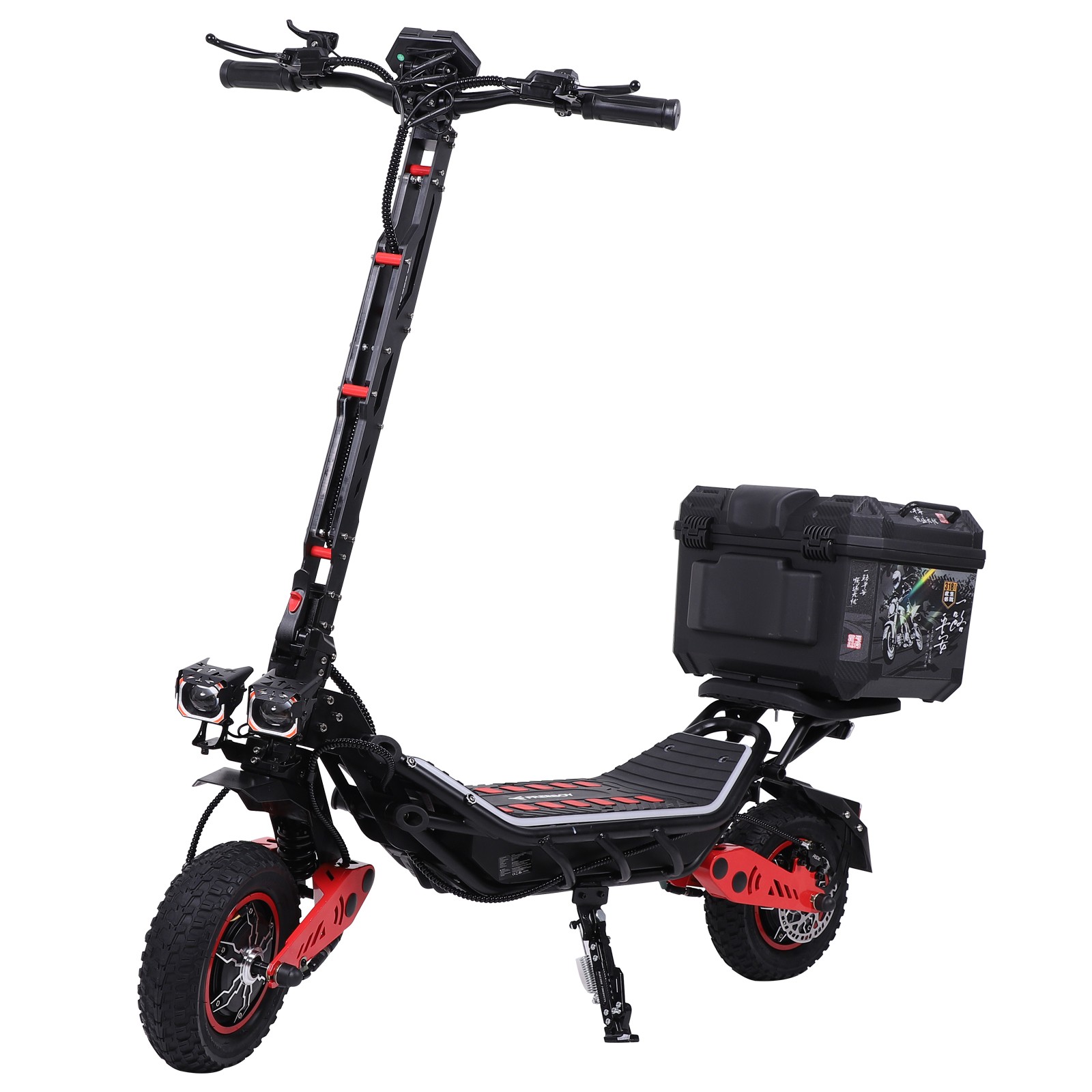 H10 80km Range 3000W Power Electric Scooter Designed For Delivery Services photo 1
