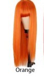 Qi Bangs Black And Brown Long Straight Hair photo 7