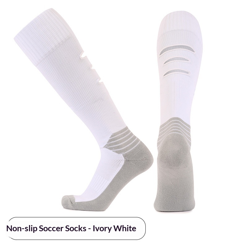 Cross-border Long-tube Sports Socks Thickened Non-slip Towel Bottom Mens Football Training Socks Sweat-absorbent Breathable Professional Football Socks photo 3
