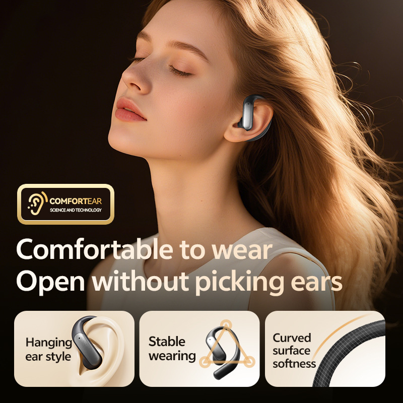 Cross Border Explosion M129 Long Range OWS Private Model High Value Long Wear Painless Wireless Bluetooth Headphones Wholesale photo 4