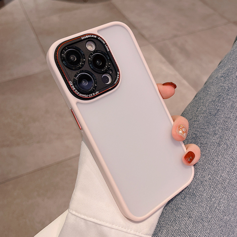 Metal Lens Circle Skin Feeling Matte Protective Cover photo 6