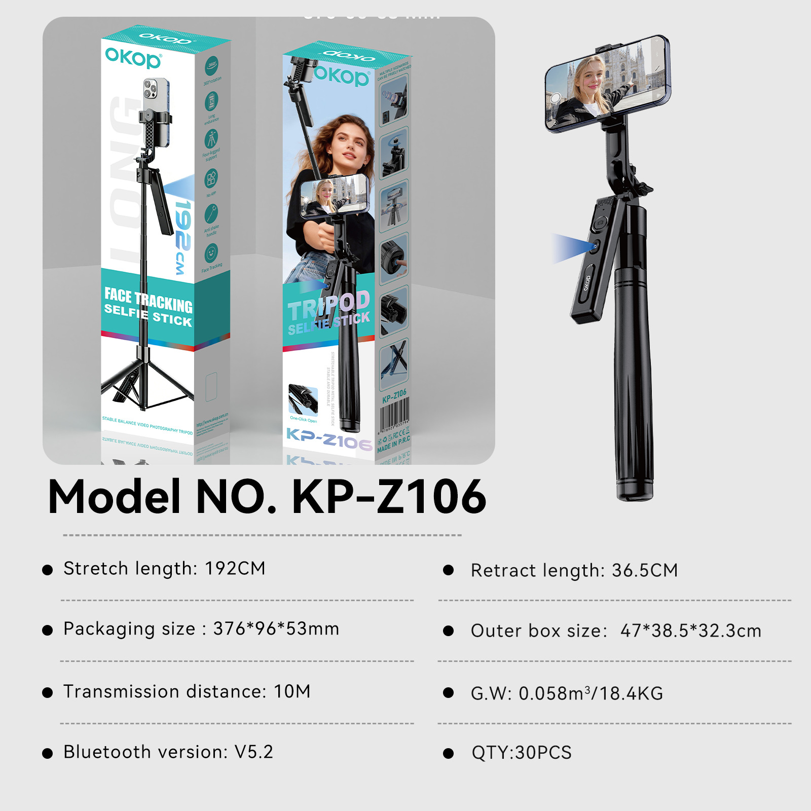 KP-Z Universal Handheld Smartphone Gimbal Stabilizer  Factory Source For Anti-Shake Selfie Stick Stabilizer photo 4