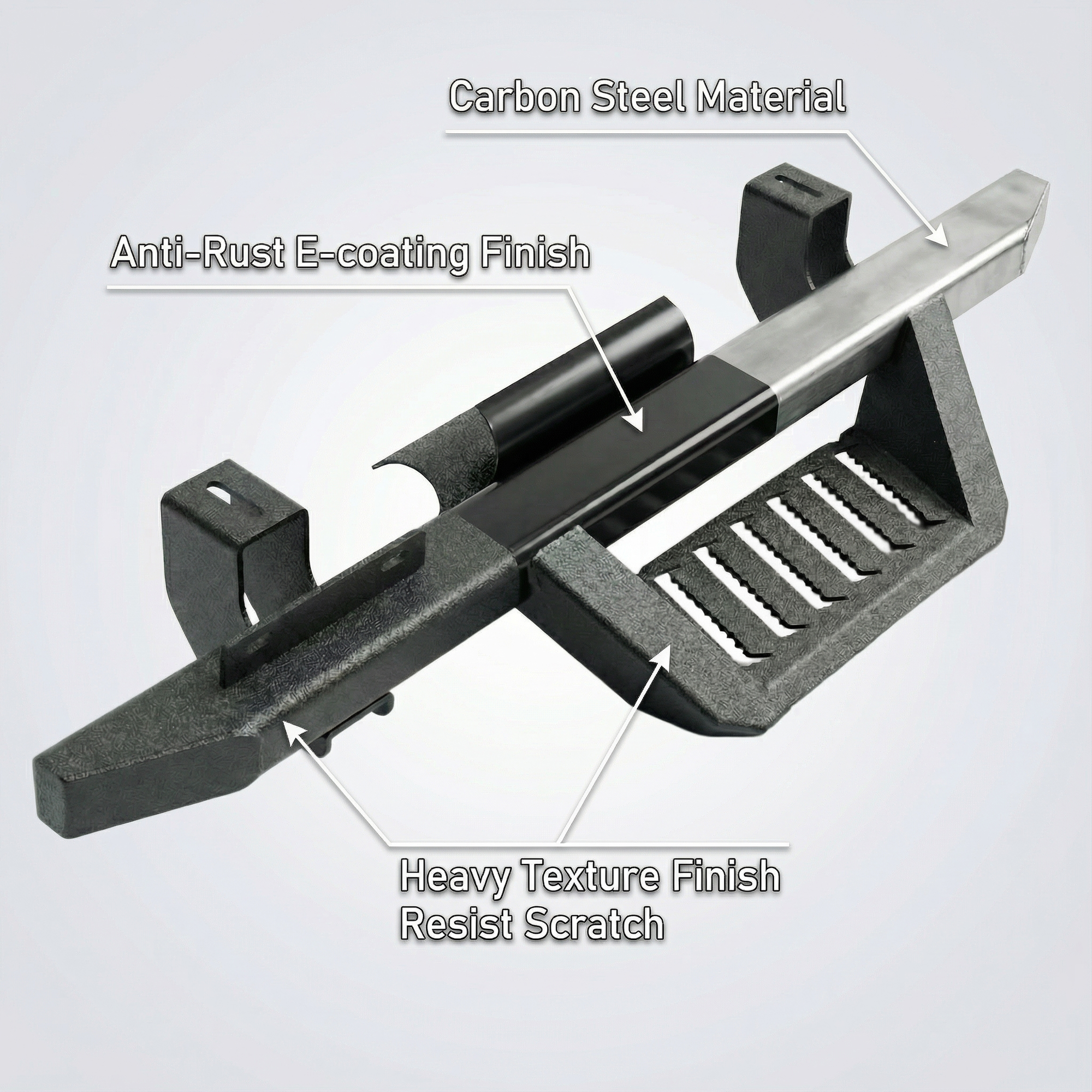 Bars Running Boards Compatible With Wrangler JK 4 Doors photo 3