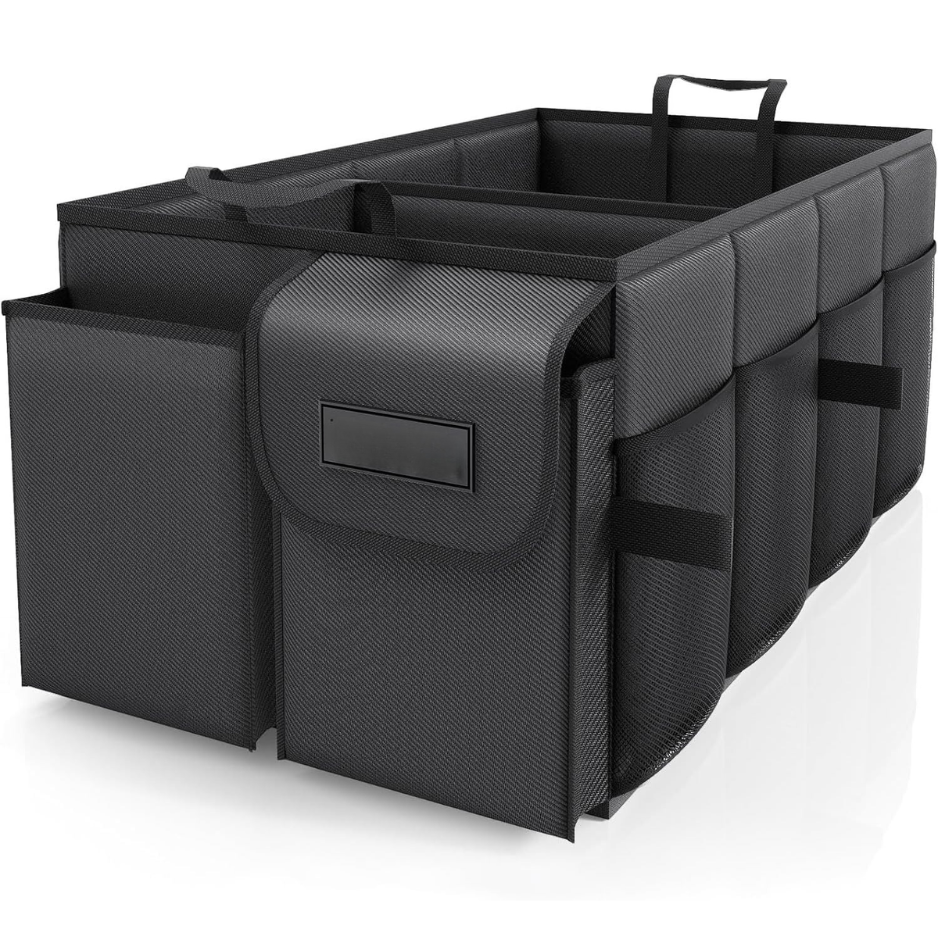 Foldable Car Trunk Organizer, Large Storage Box For SUVs, Sedans, Cars And Vehicle Cargo Areas photo 1