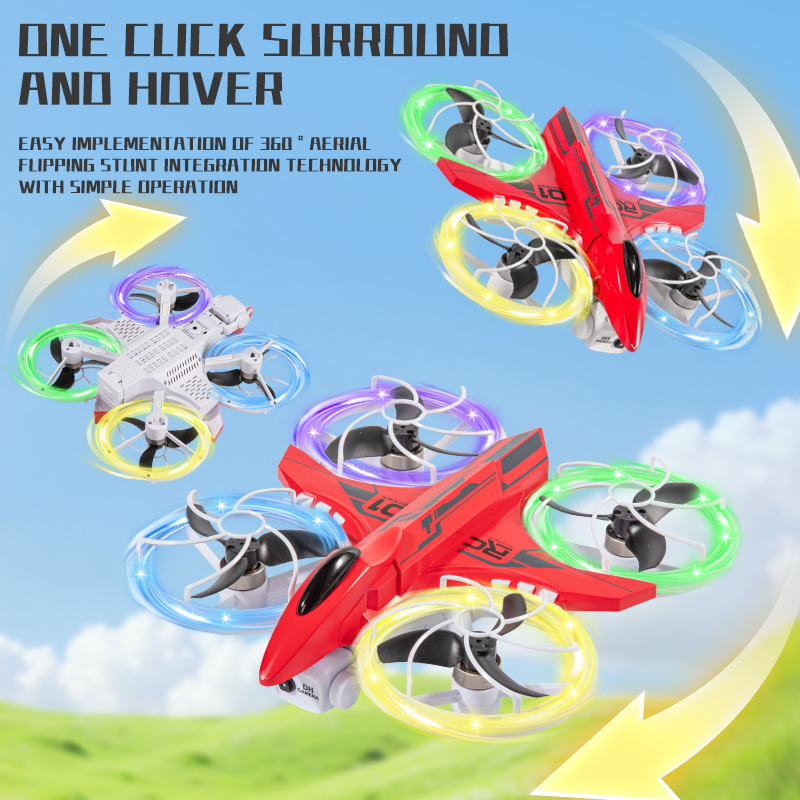 X3-2.8-inch Screen Control - Dual Electric Drone--Orange photo 3