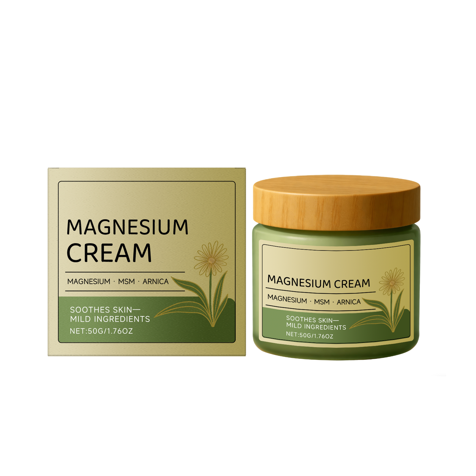Plant Soothing Cream 50g 1box photo 1