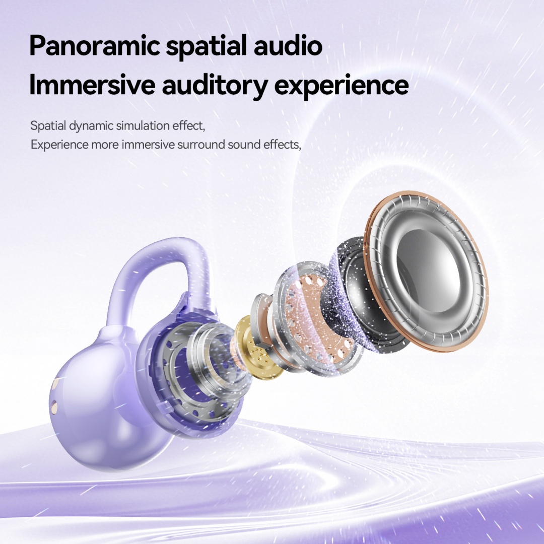 Cross Border Explosion M127 Long Range Hanging Earphone Private Model High Color Value Low Latency Wireless Bluetooth Headphones Wholesale photo 8