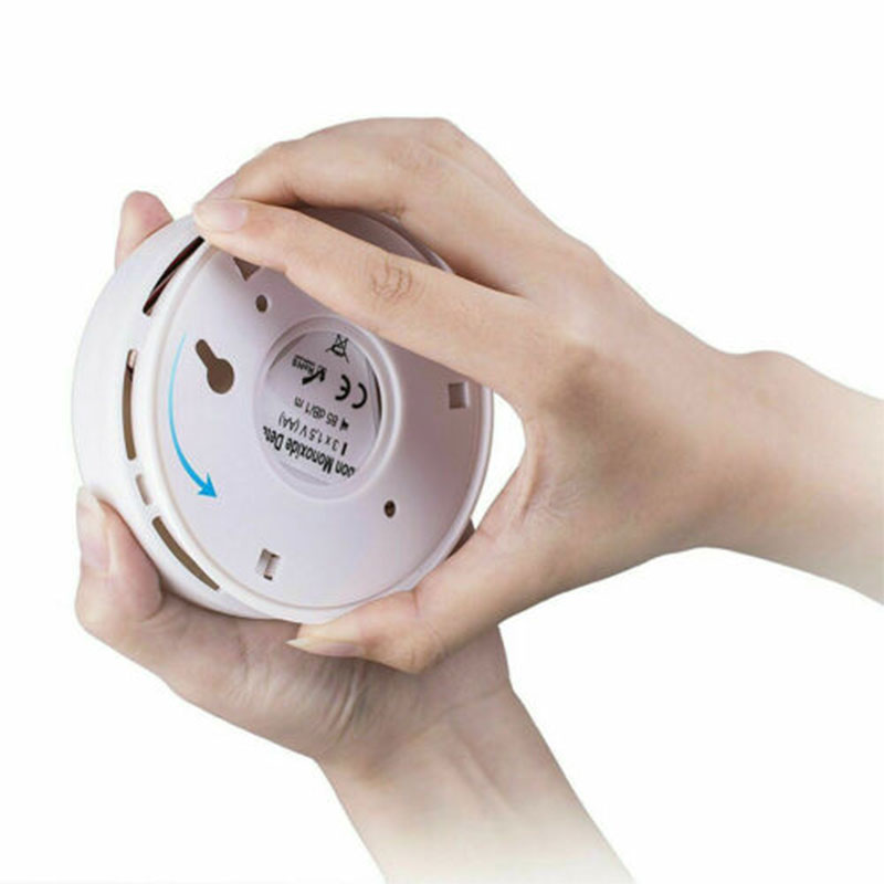 CO Carbon Monoxide Alarm Detector Kohlenmonoxidmelder CO Melder Kohlenmonoxid Warnmelder Poisoning Sensor Warning Machine With LCD photo 4