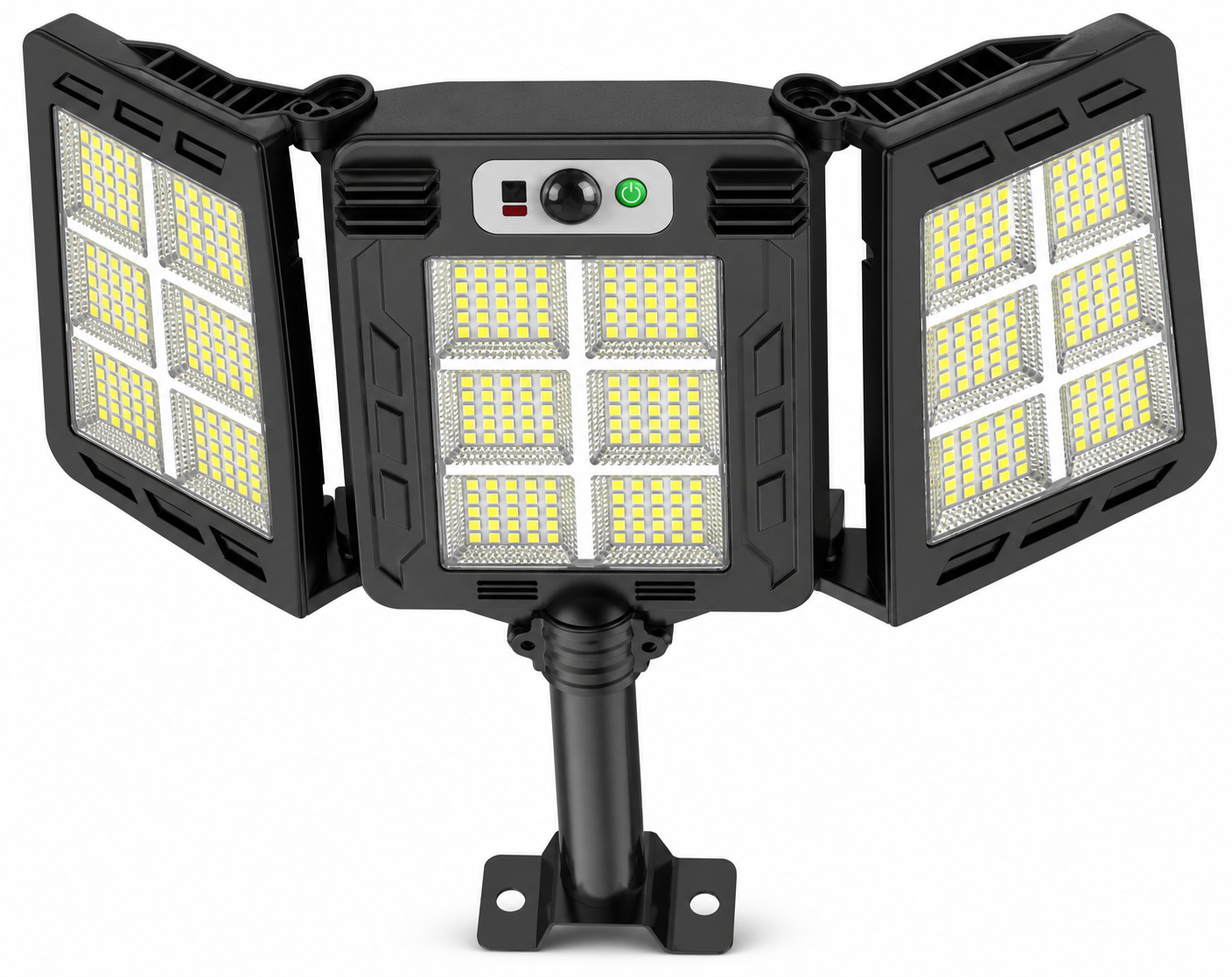 Solar Powered Rechargeable Motion Sensor LED Work Light 3000mAh For Auto W785 6 2 Hour photo 1