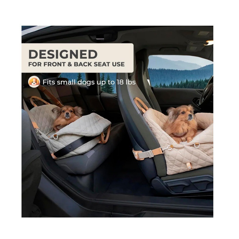 3-in-1 Cotton Multipurpose Pet Carrier & Car Seat. photo 6