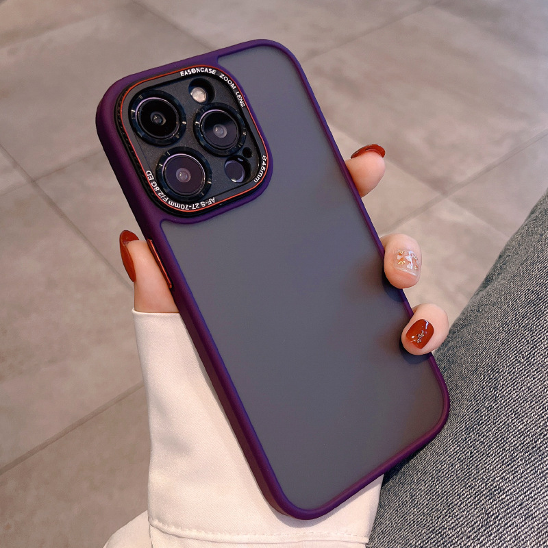 Metal Lens Circle Skin Feeling Matte Protective Cover photo 3