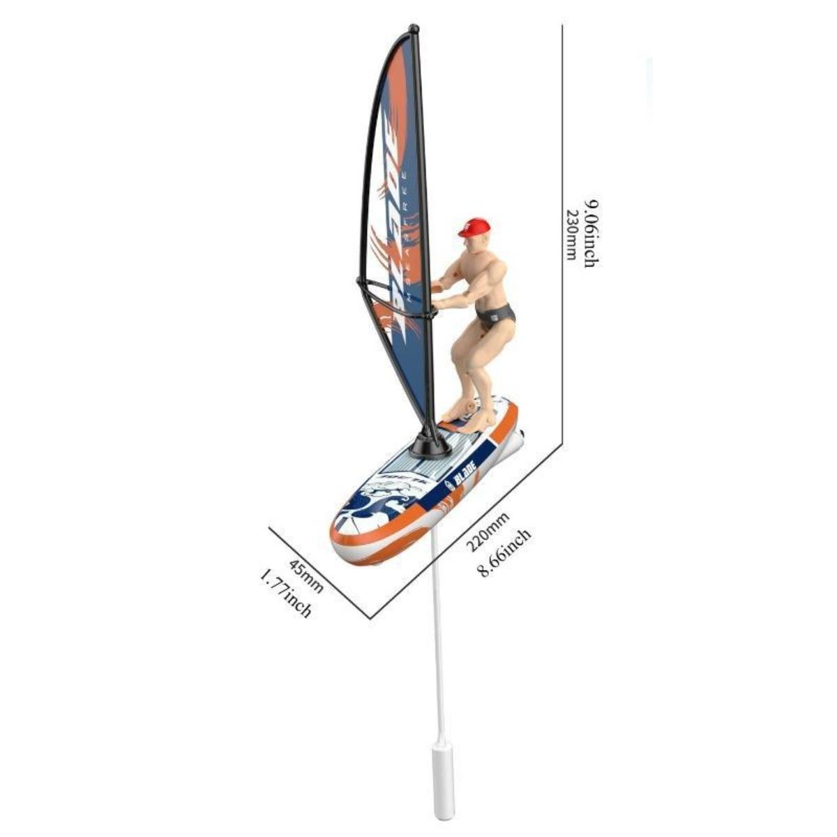 2.4GHz High Speed RC Racing Sailboat Toy  BPA Free, Rechargeable Battery Dual Speed Propeller photo 2