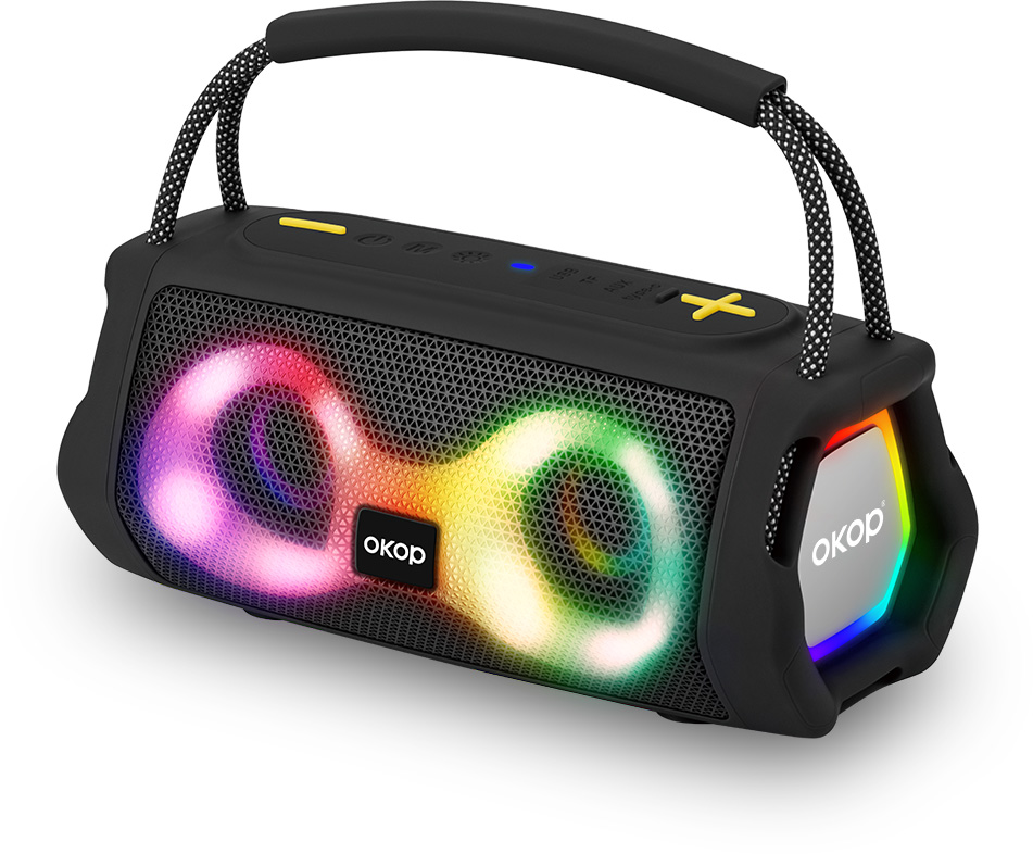 KP-812 Best-Selling Portable Wireless Bluetooth Speaker With Handle RGB Lighting And Outdoor Party Capability Factory Stock Available photo 1