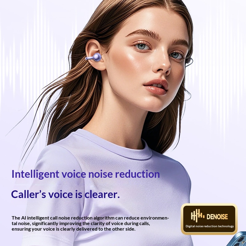 M97 Cross Border 2025 Hot Selling External Digital Display Wireless Dedicated Private Model Ear Clip Type Original Genuine Bluetooth Earphones Wholesale photo 2