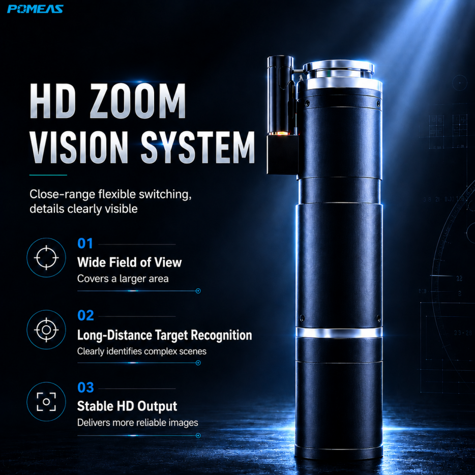 4K Coaxial Zoom Lens 0.68X-5X For 1inch Sensor Semiconductor Wafer Inspection 2.8um Resolution High-end Machine Vision photo 4