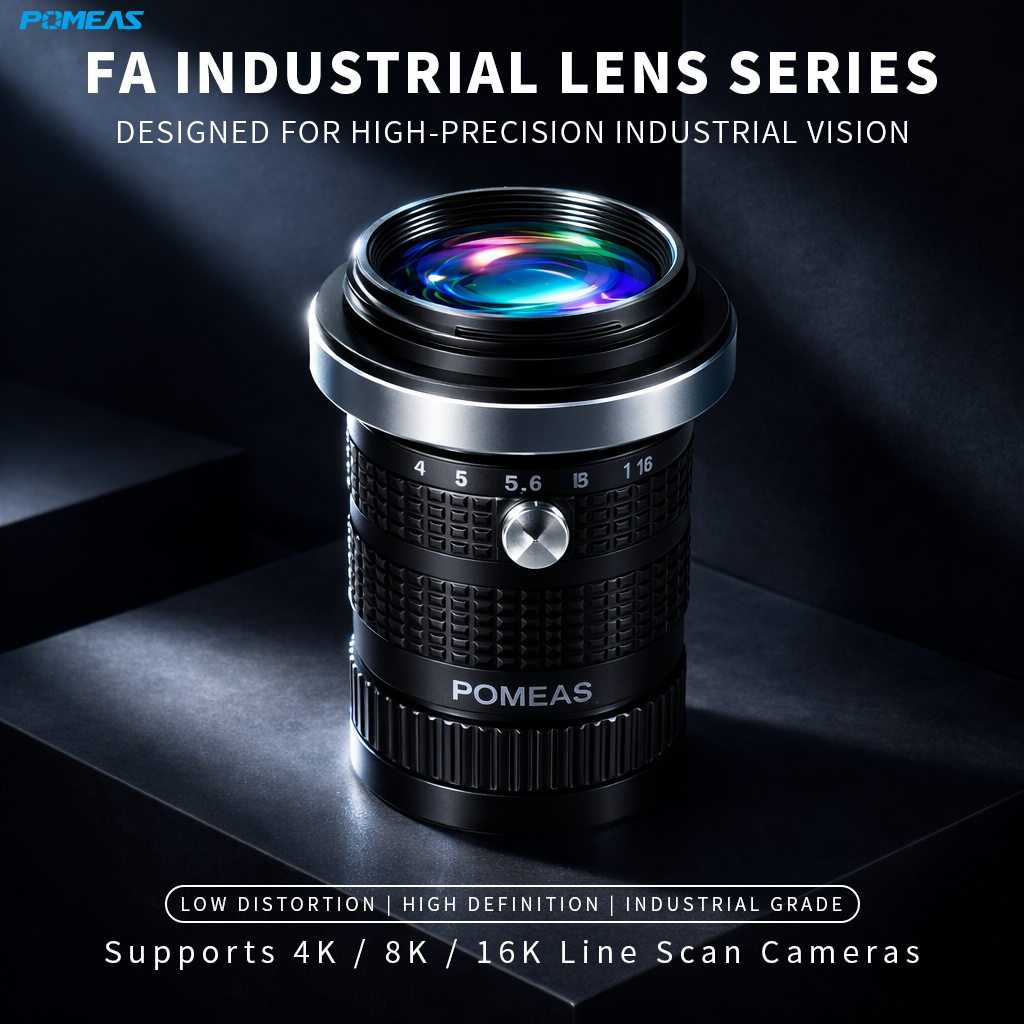 0.03X 25mm F4.0 4K Line Scan Lens With 32mm Image Circle For Industrial Machine Vision Inspection photo 1