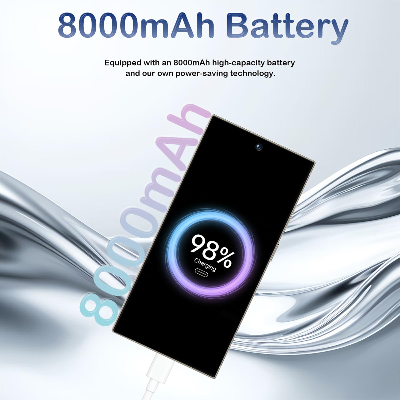 C25 Ultra Unlocked Phone With NFC, 12-512GBSmartphone,8000mAh,6.9in  HD Screen,Android 15 Cell Phone,5G -Built In Pen-Dual SIM-Fingerprint Unlock-Face ID photo 7