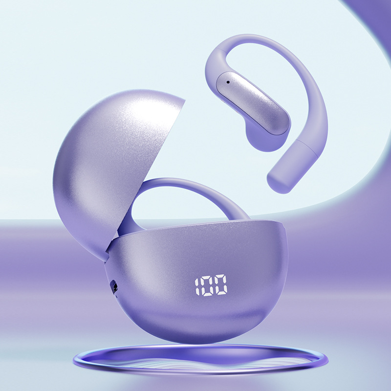 Cross Border Explosion M127 Long Range Hanging Earphone Private Model High Color Value Low Latency Wireless Bluetooth Headphones Wholesale photo 2