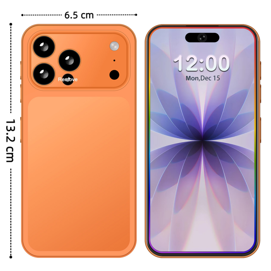 17 Mini Unlocked Phone,5.3in HD  4-128GB,5G Unlocked Phone,Android 14 Smartphone,5000mAh Battery-Dual SIM-Face  High Quality photo 1