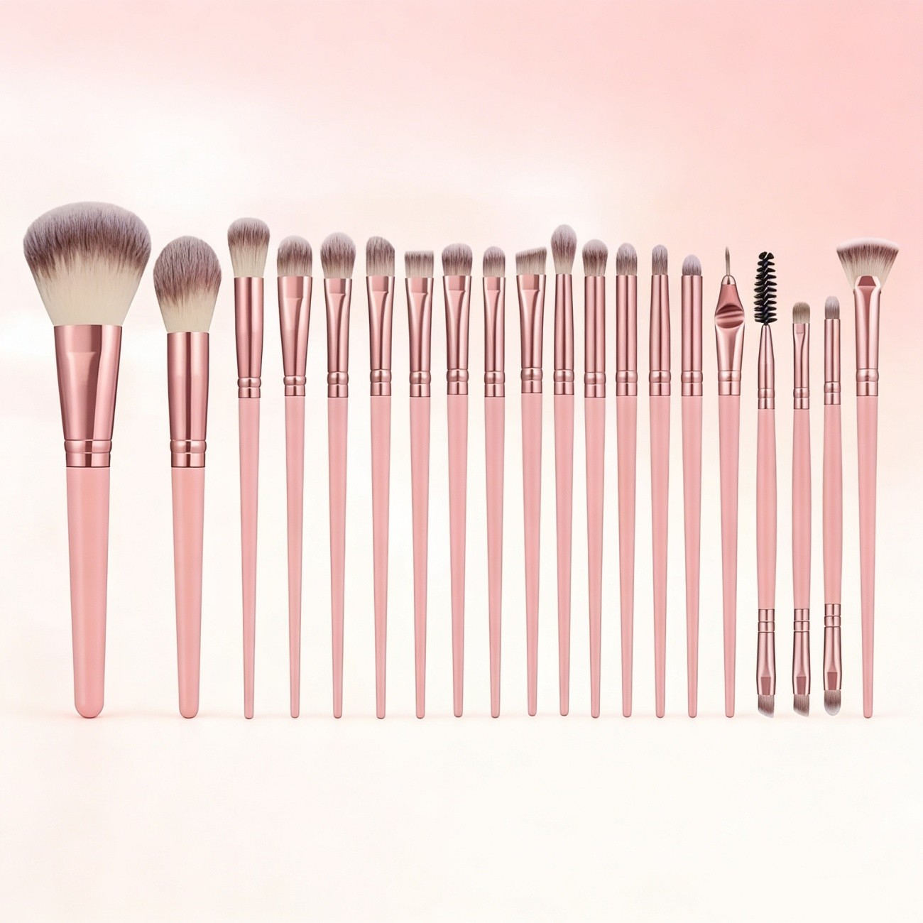 25 Pieces Makeup Brush Set Professional Cosmetic Beauty Tools For Face & Eyes photo 1
