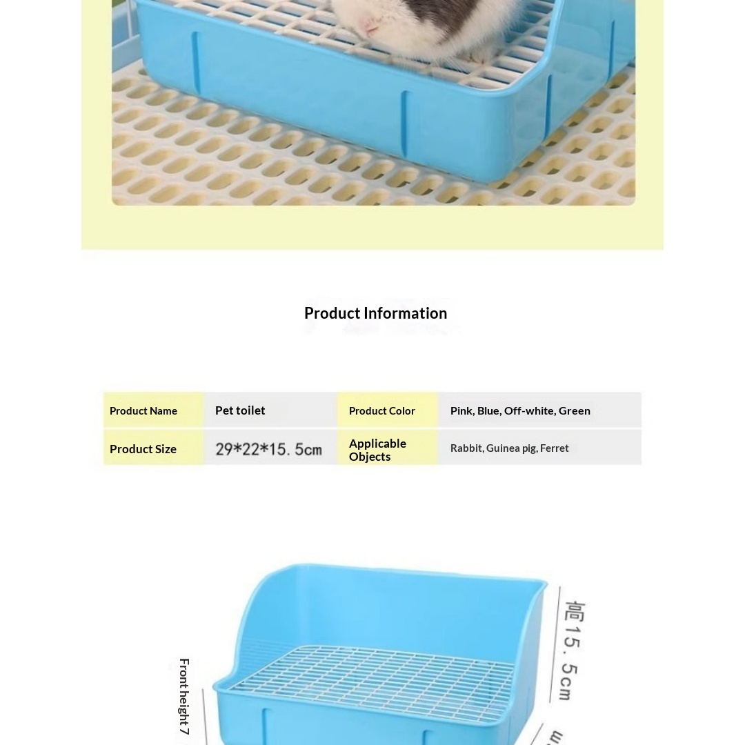 Large Detachable Rabbit Toilet photo 7