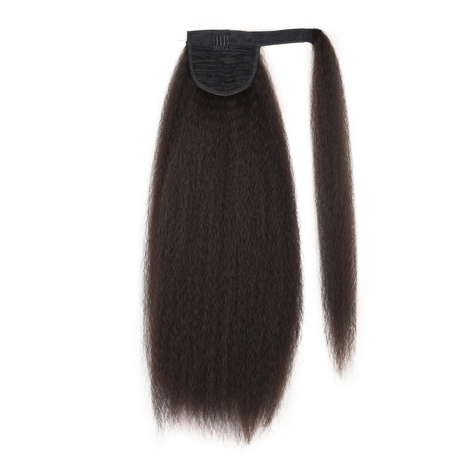 Women's Velcro Fluffy Curly Ponytail Wig photo 6