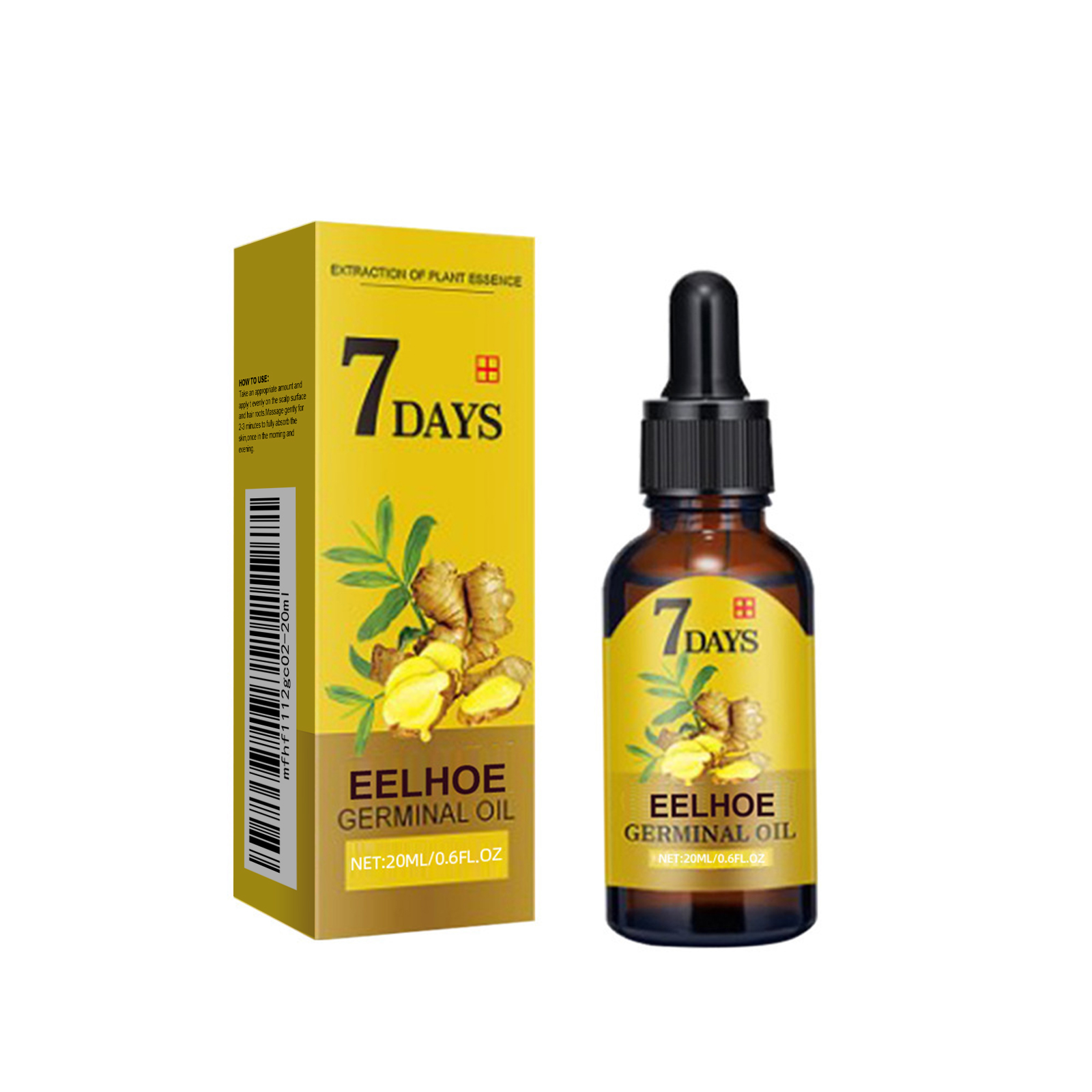 Ginger Hair Liquid 20ml 1box photo 1