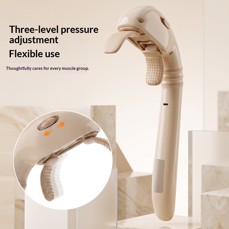New Cross-border Model Of A Hand-like Kneading Massager With A Long Handle For Shoulder, Neck, And Cervical Spine, Adjustable Kneading Massager photo 2