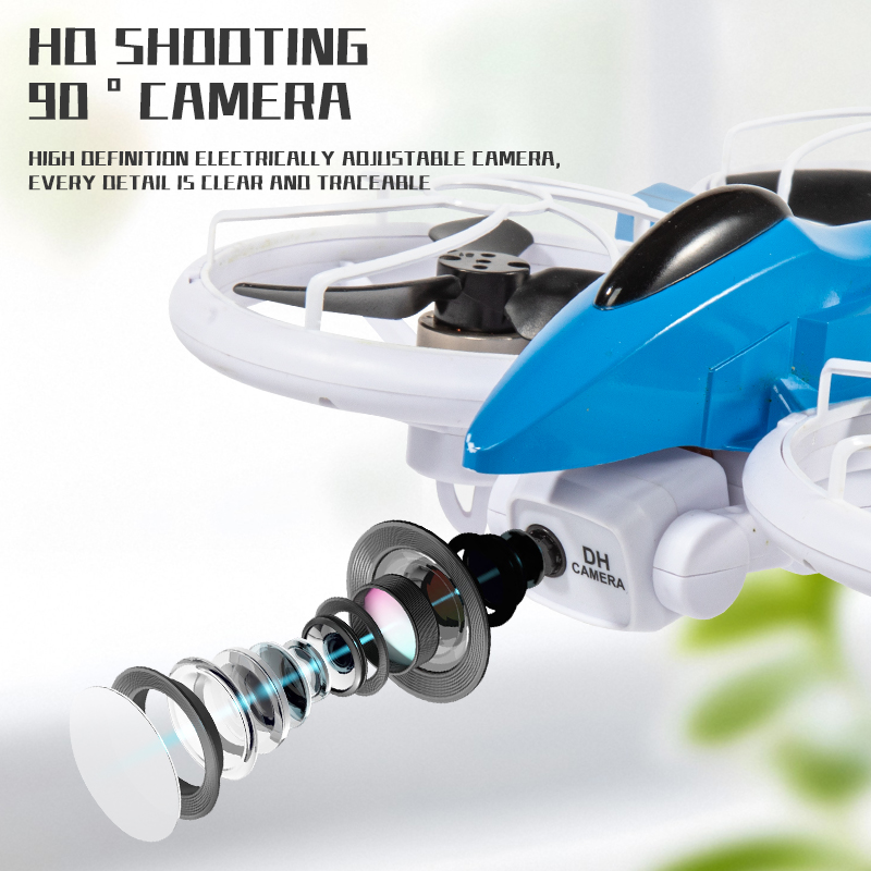 X3-2.8-inch Screen Control - Dual Electric Drone--Orange photo 5