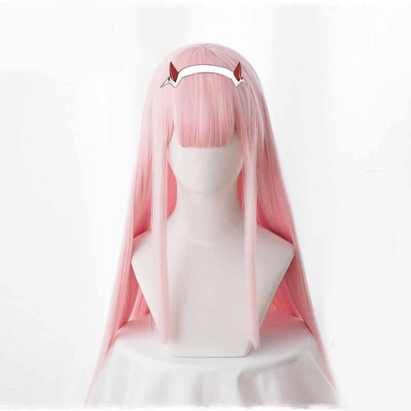 Women's Solid Color Simple Cosplay Wig photo 1