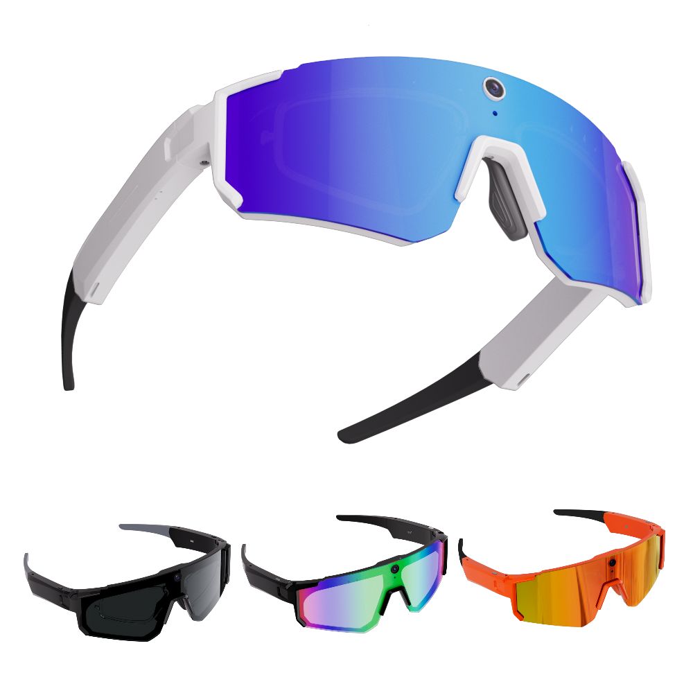 8MP Camera Smart Eyewear, AI Translation Bluetooth Glasses, Music & Audio Recording Sunglasses photo 5
