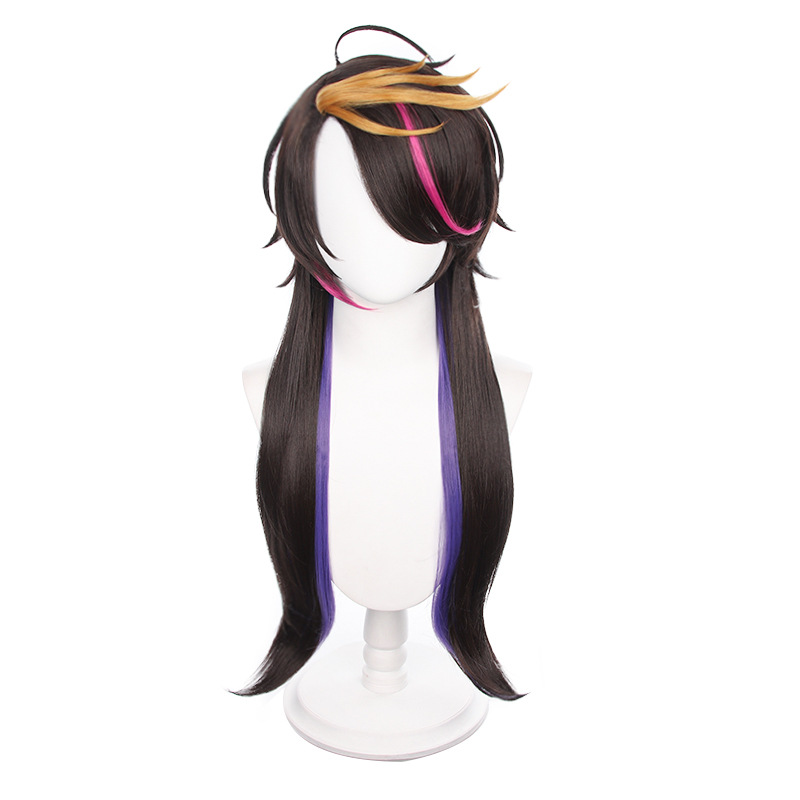 ShuYamino Cos Wig Highlights Long Trailing Hair photo 1