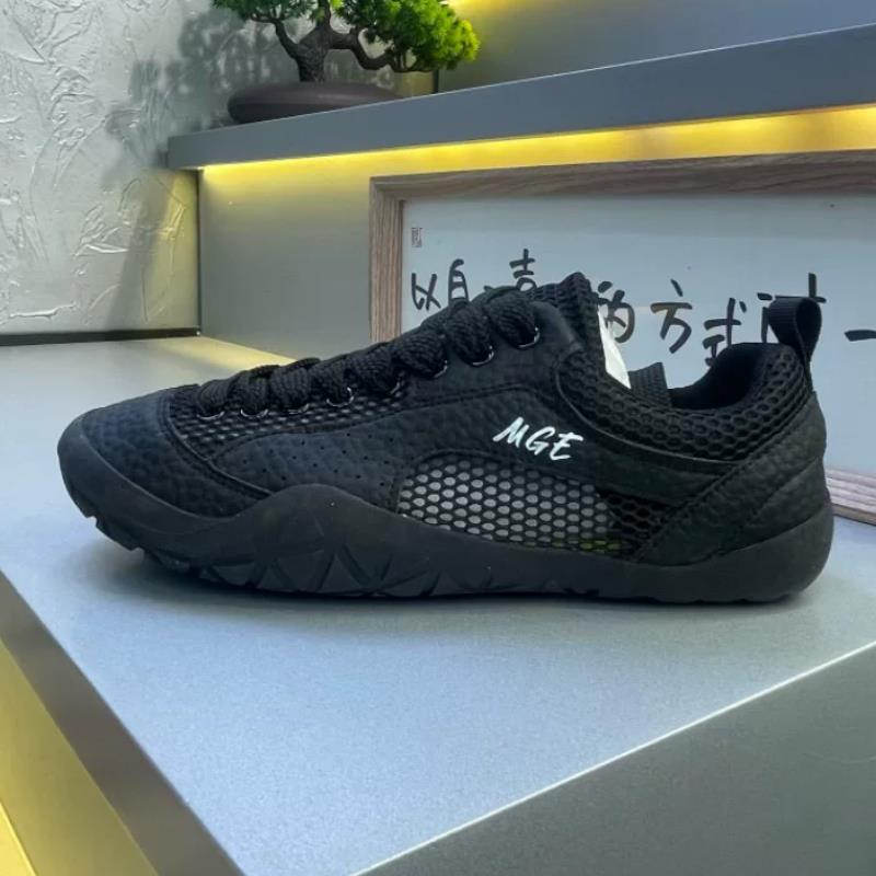Designer Style 2026 Summer & Autumn Big Eye Mesh Workwear Outdoor Breathable Cortez Shoes, Korean Runway Fashion Sneakers For Men photo 5