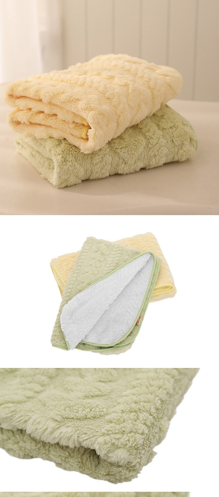 Thick Plush Waterproof Non-Slip Pet Pee Mat Cover For Cats & Dogs photo 4