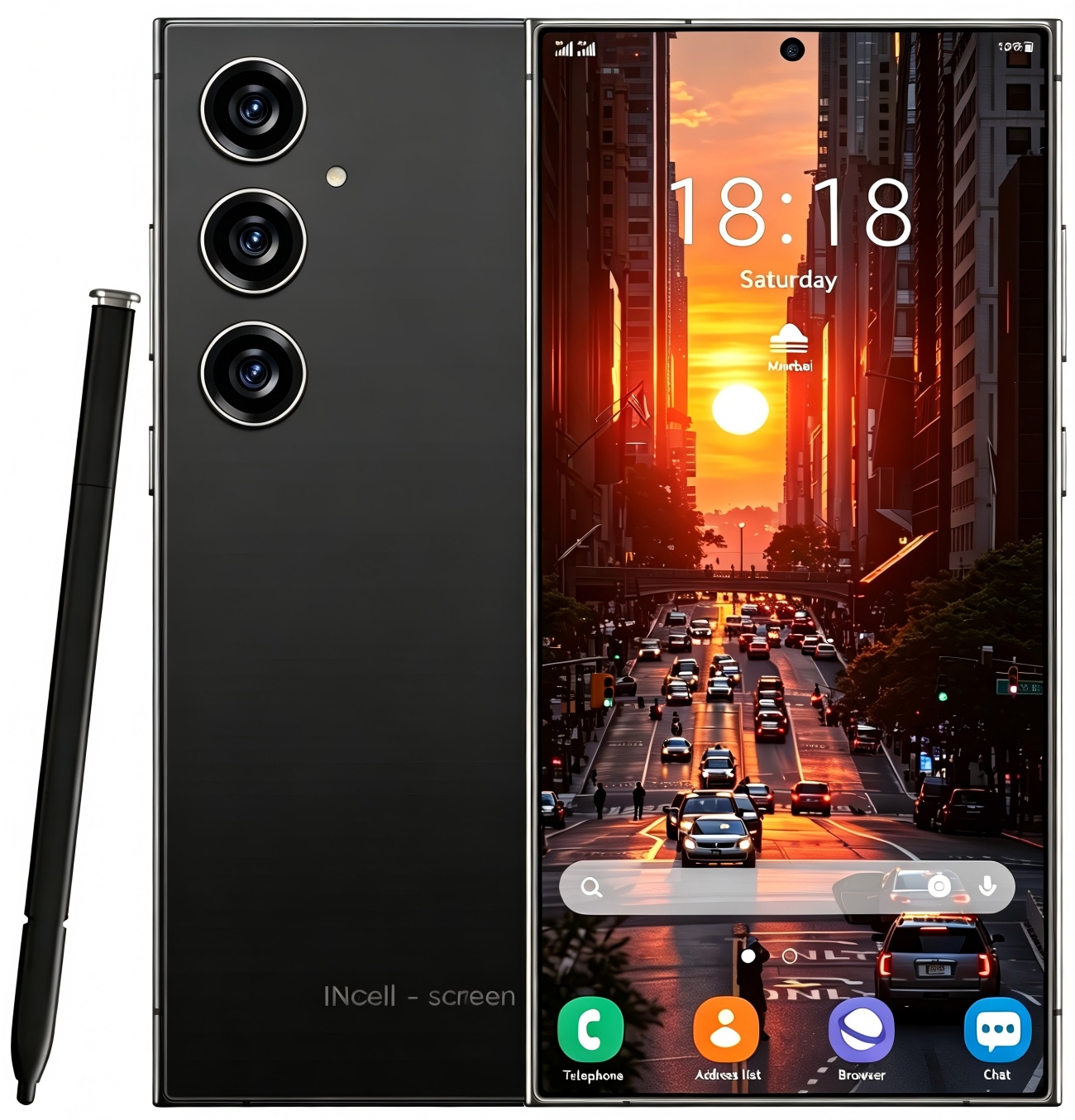 25 Ultra Cell Phone 5G Unlocked Phone 8GB 256GB Smartphone With Tool Pen 6 .9  HD Android 14 Cell Phone Dual SIM photo 4