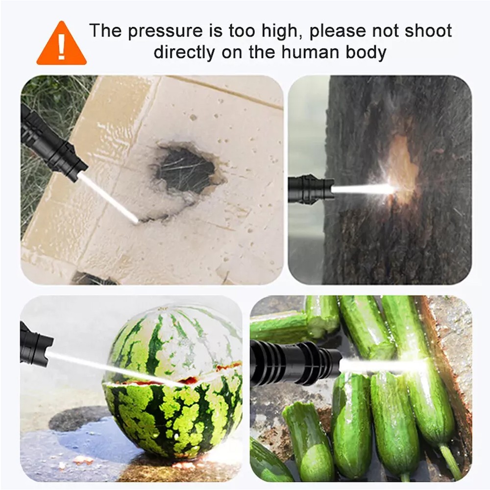 Electric High Power Pressure Washer Adjustment Patio RV Versatile Jet Cleaner photo 2