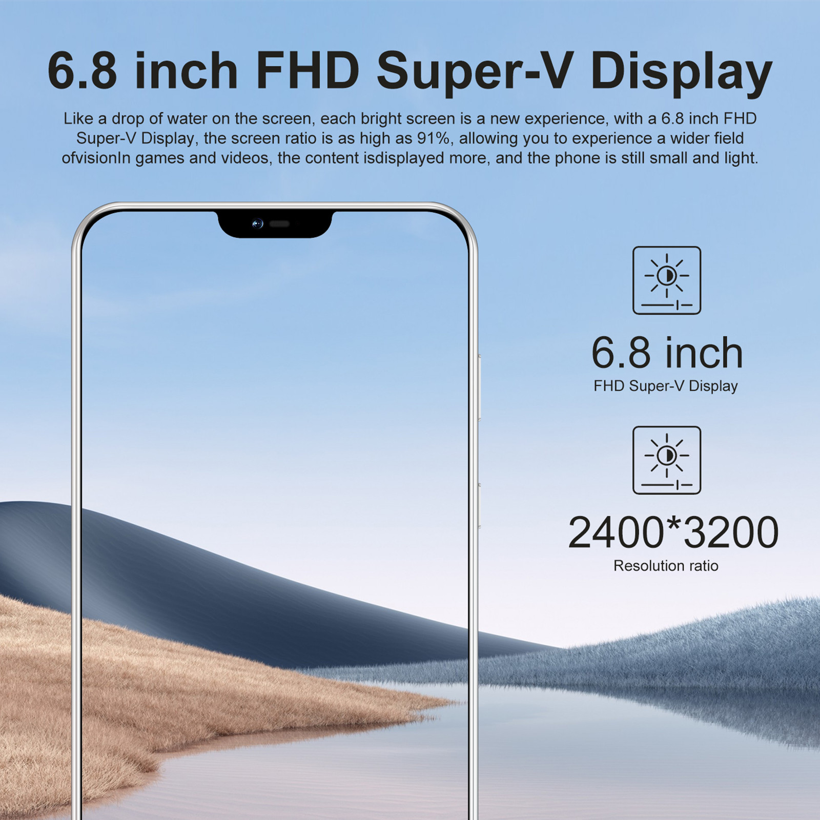 24-Ultra Phone 12GB-512GB Unlocked Version, 5G Smartphone With Stylus, Android 14.0 System, Dual SIM Dual Standby photo 2