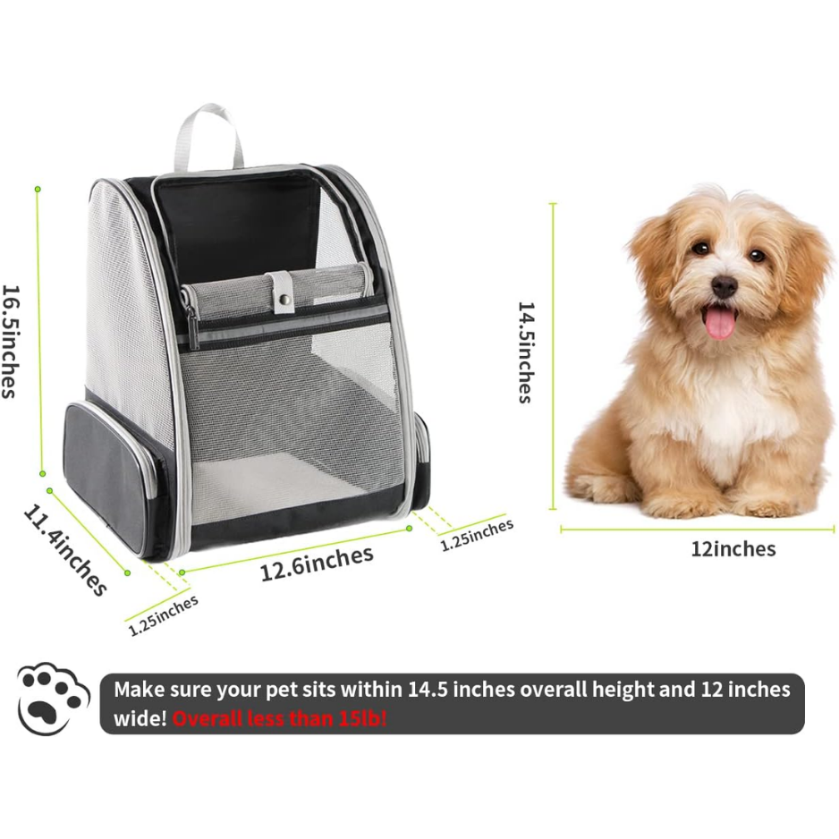 Traveler Bubble Backpack Pet Carriers For Cats And Dogs photo 2